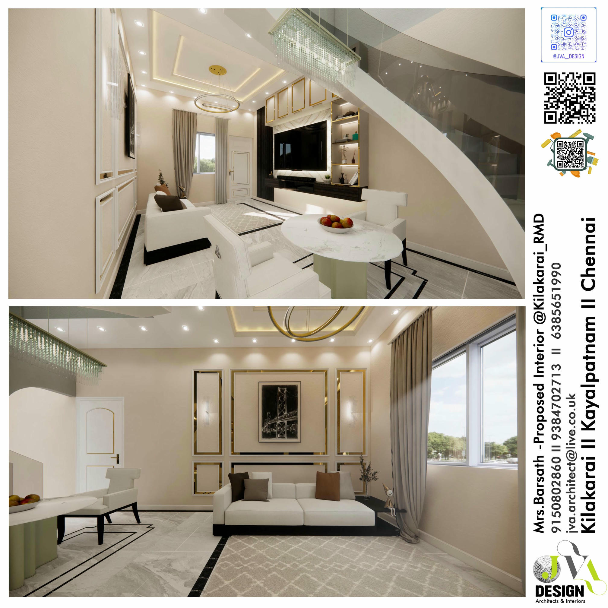 Mrs. Barsath Interior Suite (View 2)